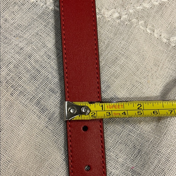NWT Coach leather with iconic double C logo buckle C1725 main image 6